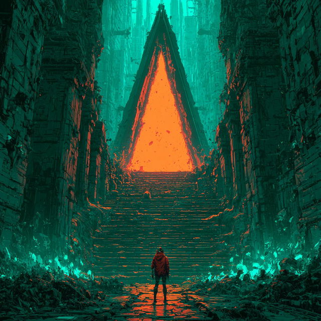 Canyon Gate Rumba style, Midjourney V8.2, render 1 of 4