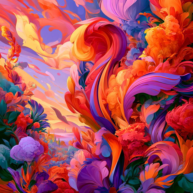 Sunbird Chromaflow style, Midjourney V8.2, render 1 of 4