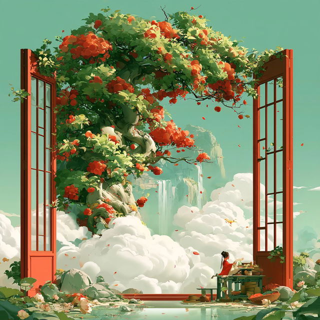 Balloonfront style, Midjourney V8.2, render 1 of 4