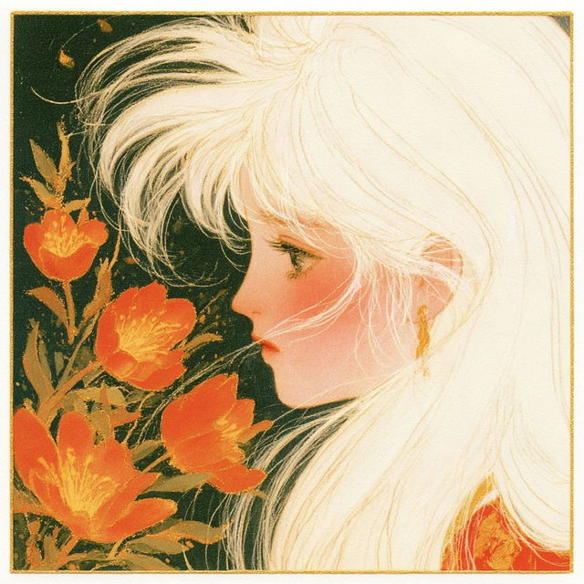 Florigrafica style, Midjourney V8.2, render 1 of 4