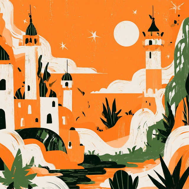 Folkloracery style, Midjourney V8.2, render 1 of 4