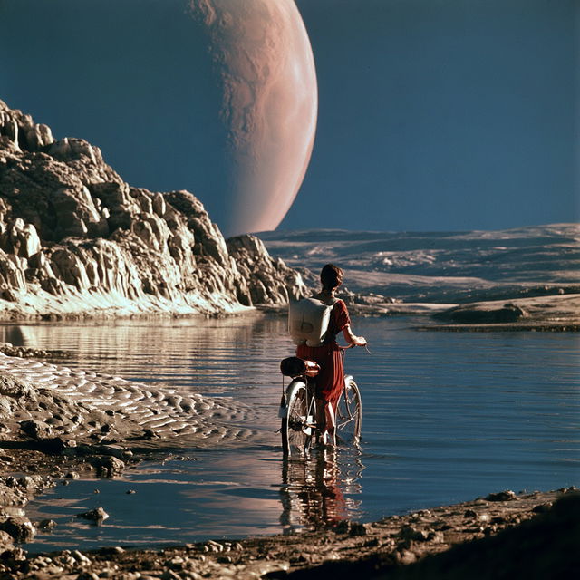 Neocelestism style, Midjourney V8.2, render 4 of 4