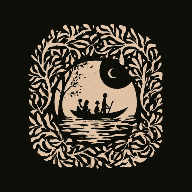 Folklign style, Midjourney V8.2, render 4 of 4