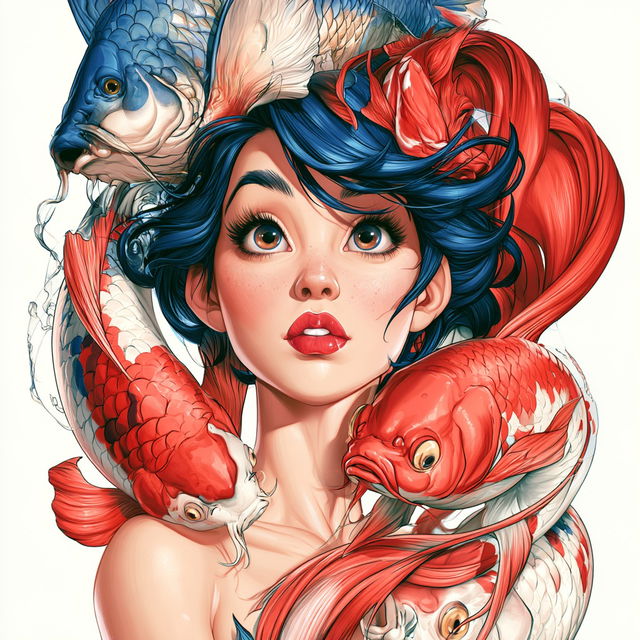 Redblue Ornamentalism style, Midjourney V8.2, render 2 of 4