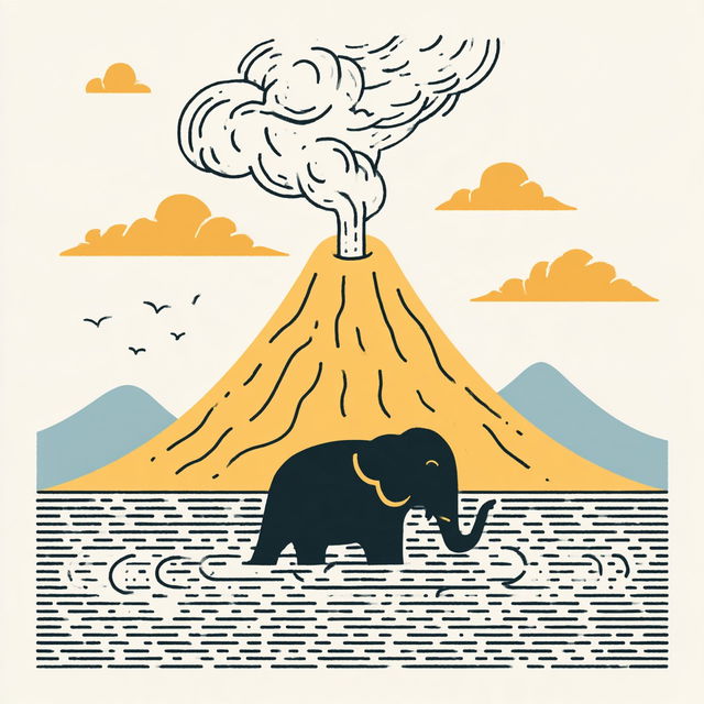 Inkband Zoology style, Midjourney V8.2, render 3 of 4