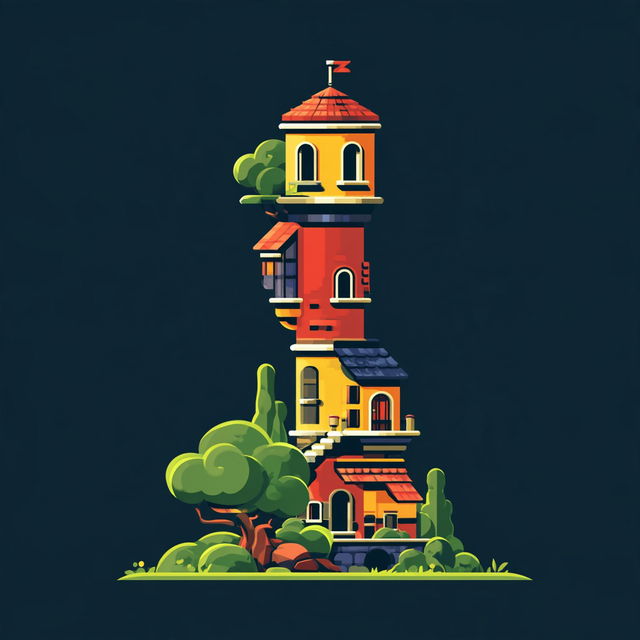 Emblematic Coloratura style, Midjourney V8.2, render 2 of 4