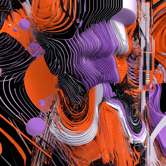 Chromaferric Distortion style, Midjourney V8.2, render 2 of 4