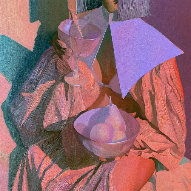 Facetelongue style, Midjourney V8.2, render 4 of 4