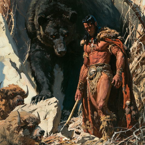 Earl Norem style (Illustrators), Midjourney V8.2