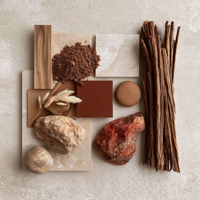 Earthy tones style, Midjourney V8.2, render 3 of 4