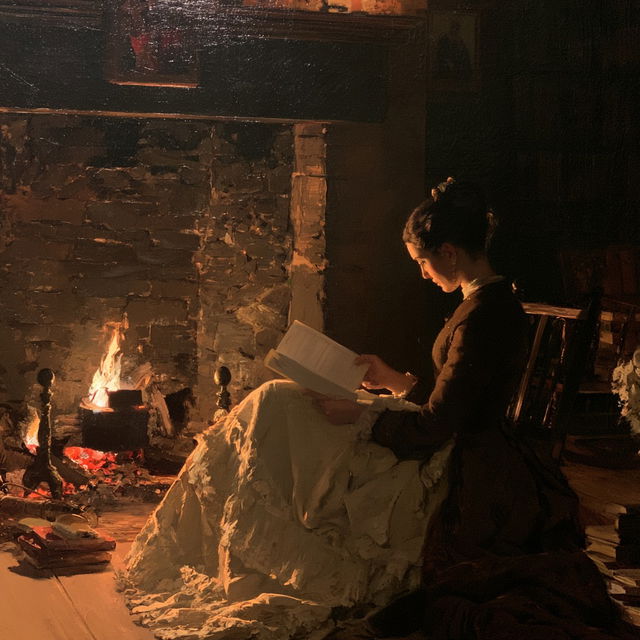 Eastman Johnson style, Midjourney V8.2, render 4 of 4