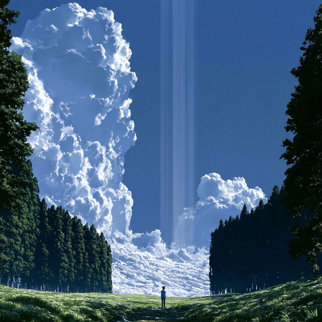Skywall Monumentalism style, Midjourney V8.2, render 1 of 4