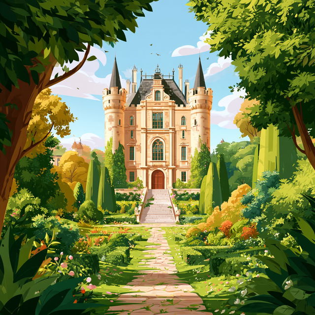Folkloramic style, Midjourney V8.2, render 4 of 4