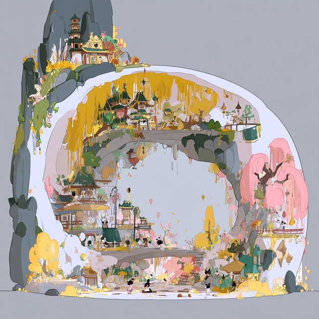 Ribbonscript Ornamentals style, Midjourney V8.2, render 4 of 4