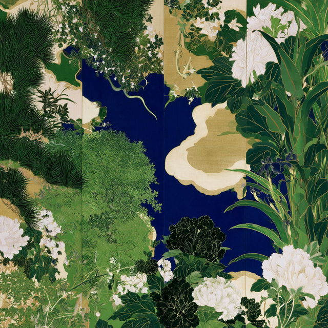 Floravure style, Midjourney V8.2, render 3 of 4