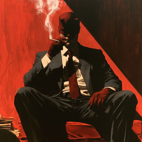 Ed Brubaker style (Illustrators), Midjourney V8.2