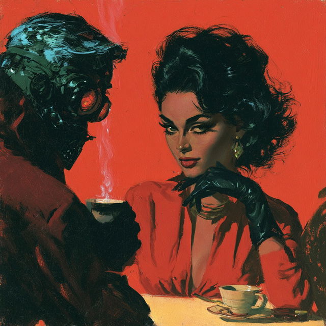 Ed Emshwiller style, Midjourney V8.2, render 3 of 4