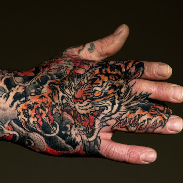 Ed Hardy style, Midjourney V8.2, render 2 of 4