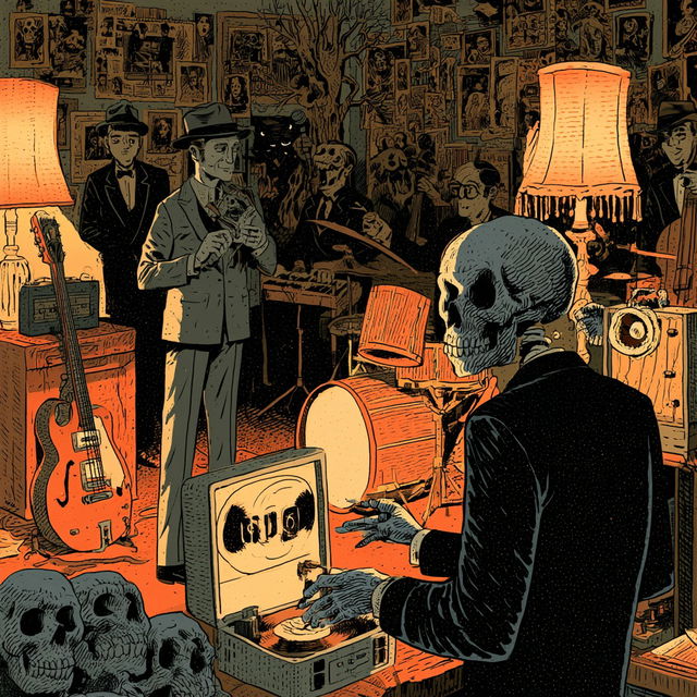 Ed Piskor style, Midjourney V8.2, render 1 of 4