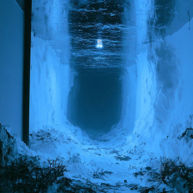 Submergothic style, Midjourney V8.2, render 4 of 4