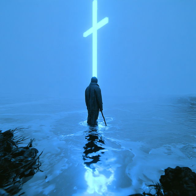 Submergothic style, Midjourney V8.2, render 3 of 4