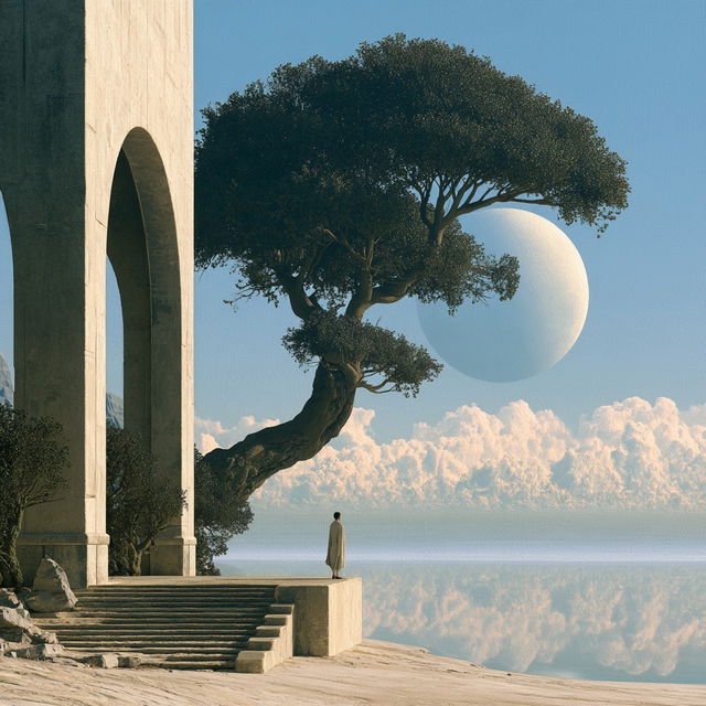 Spheropilgrimage style, Midjourney V8.2, render 1 of 4