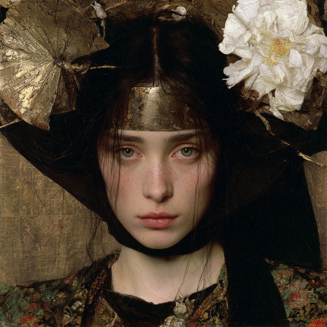Edgar Maxence style, Midjourney V8.2, render 2 of 4