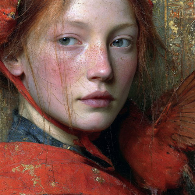 Edgar Maxence style, Midjourney V8.2, render 1 of 4
