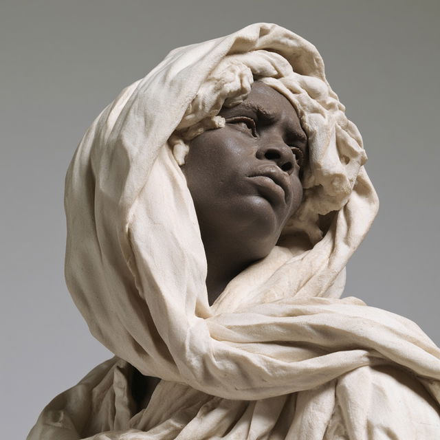 Edmonia Lewis style, Midjourney V8.2, render 2 of 4