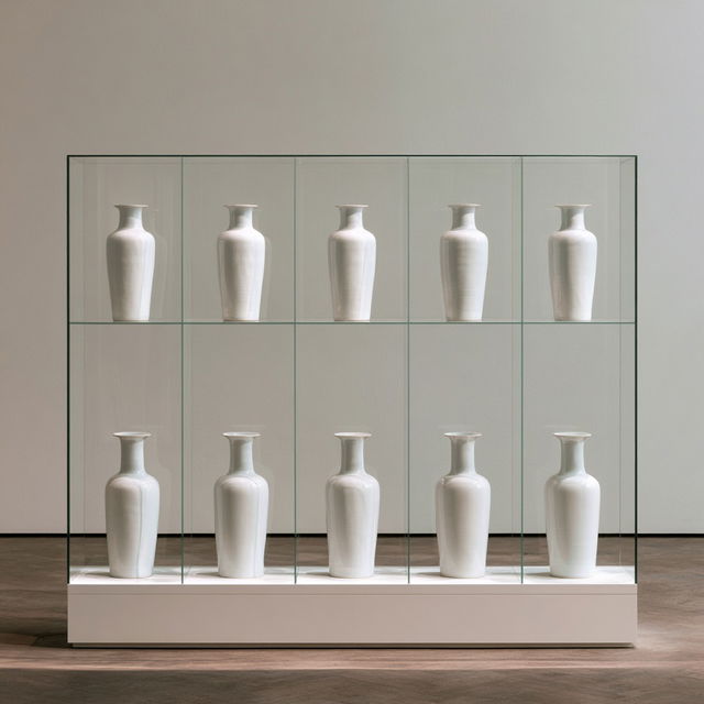 Edmund de Waal style, Midjourney V8.2, render 1 of 4