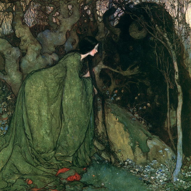 Edmund Dulac style, Midjourney V8.2, render 3 of 4