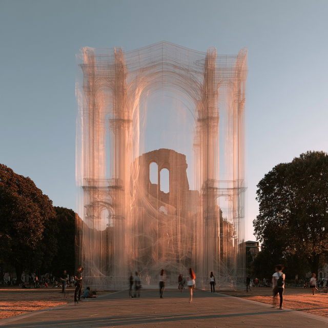 Edoardo Tresoldi style, Midjourney V8.2, render 3 of 4