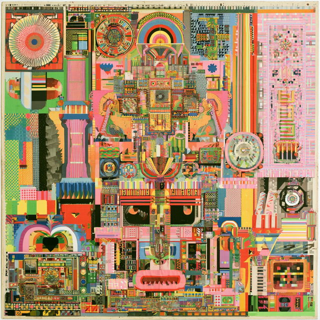 Eduardo Paolozzi style, Midjourney V8.2, render 4 of 4