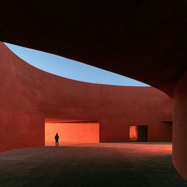 Eduardo Souto Moura style, Midjourney V8.2, render 3 of 4