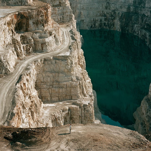 Edward Burtynsky style, Midjourney V8.2, render 1 of 4