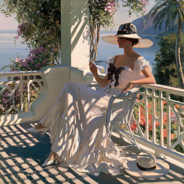 Edward Cucuel style, Midjourney V8.2, render 3 of 4