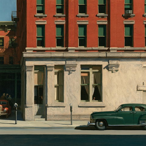 Edward Hopper style (Painters), Midjourney V8.2