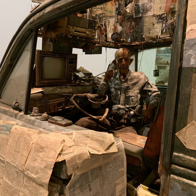 Edward Kienholz style, Midjourney V8.2, render 2 of 4