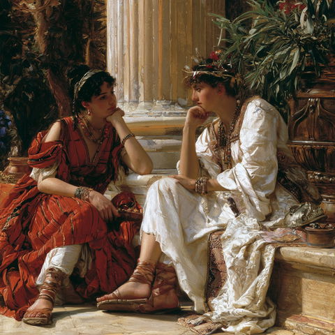 Edward Poynter style (Painters), Midjourney V8.2