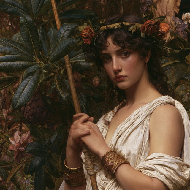 Edward Poynter style, Midjourney V8.2, render 4 of 4