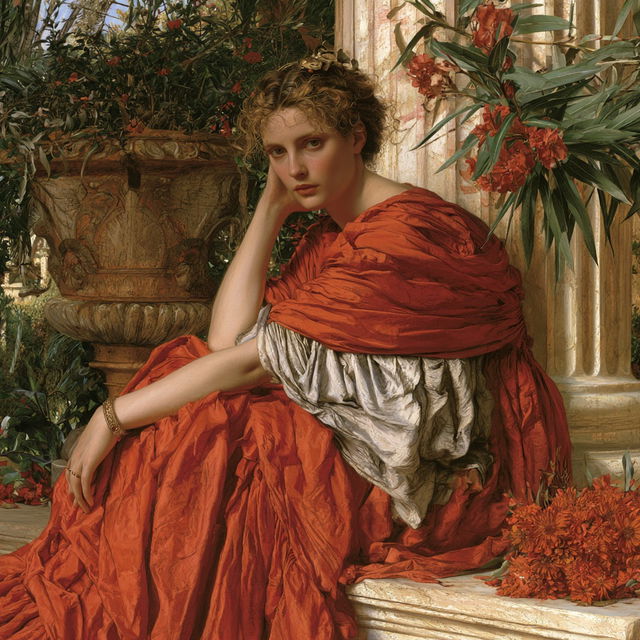 Edward Poynter style, Midjourney V8.2, render 3 of 4