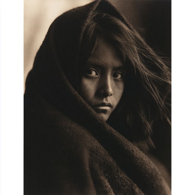 Edward S. Curtis style, Midjourney V8.2, render 4 of 4