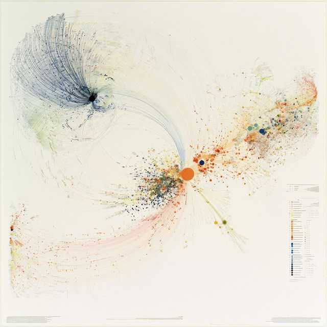 Edward Tufte style, Midjourney V8.2, render 3 of 4