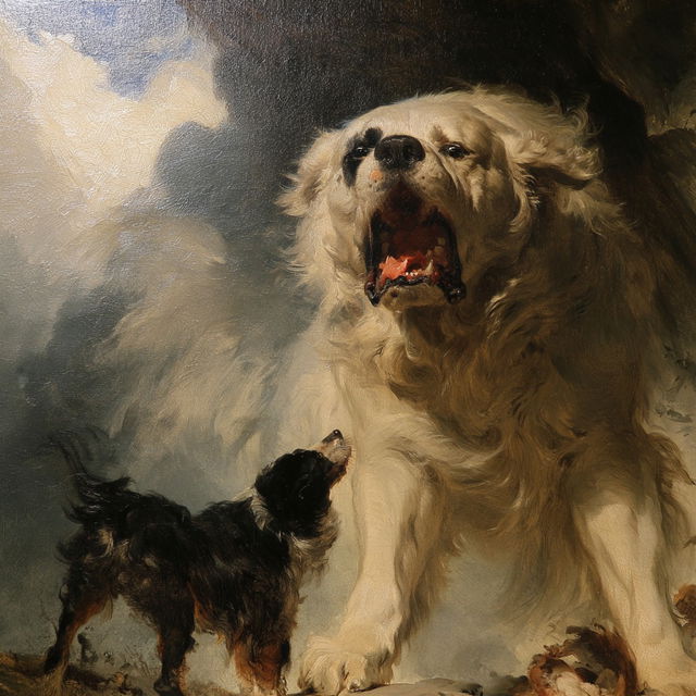 Edwin Henry Landseer style, Midjourney V8.2, render 1 of 4