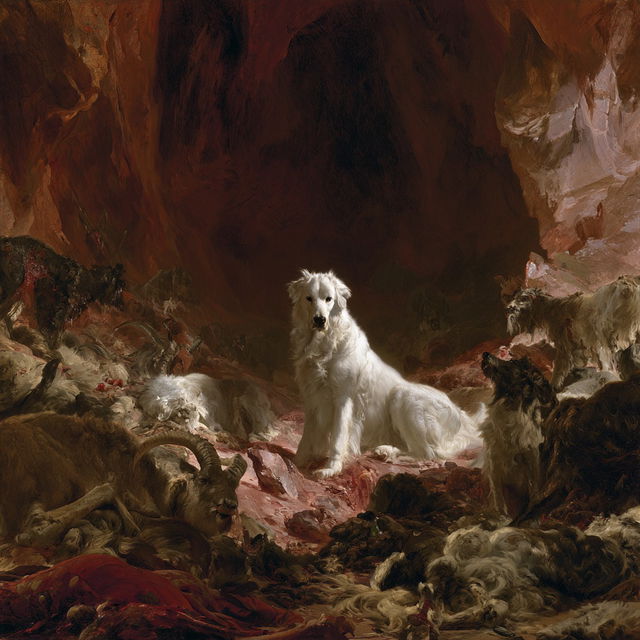 Edwin Landseer style, Midjourney V8.2, render 2 of 4