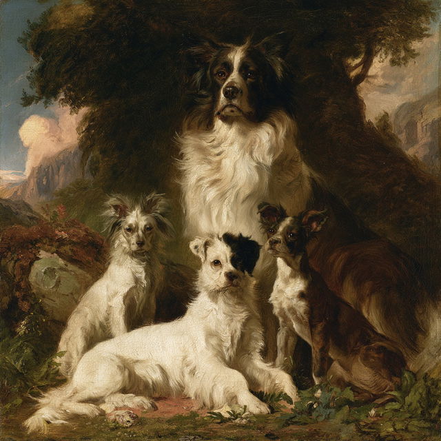 Edwin Landseer style, Midjourney V8.2, render 1 of 4