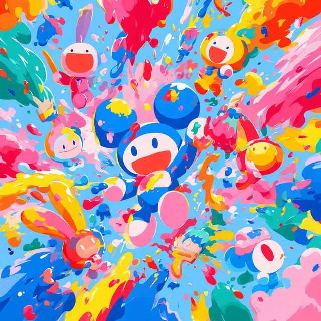 Candytopia style, Midjourney V8.2, render 3 of 4