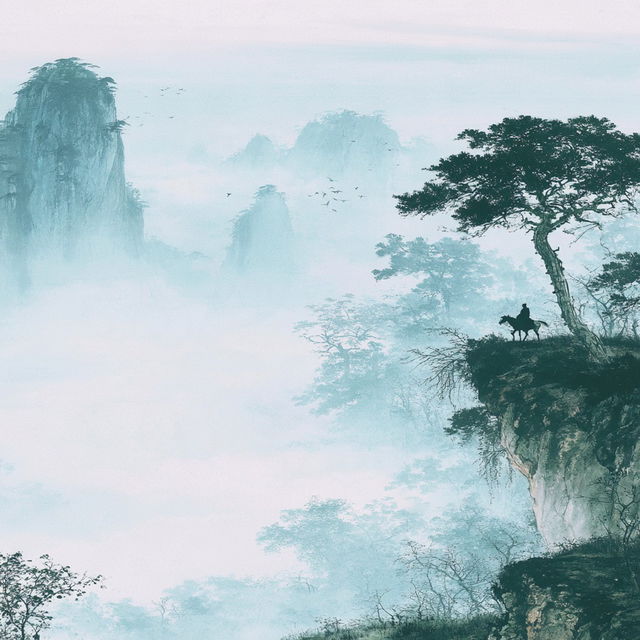 Cliffmist Mineralism style, Midjourney V8.2, render 3 of 4