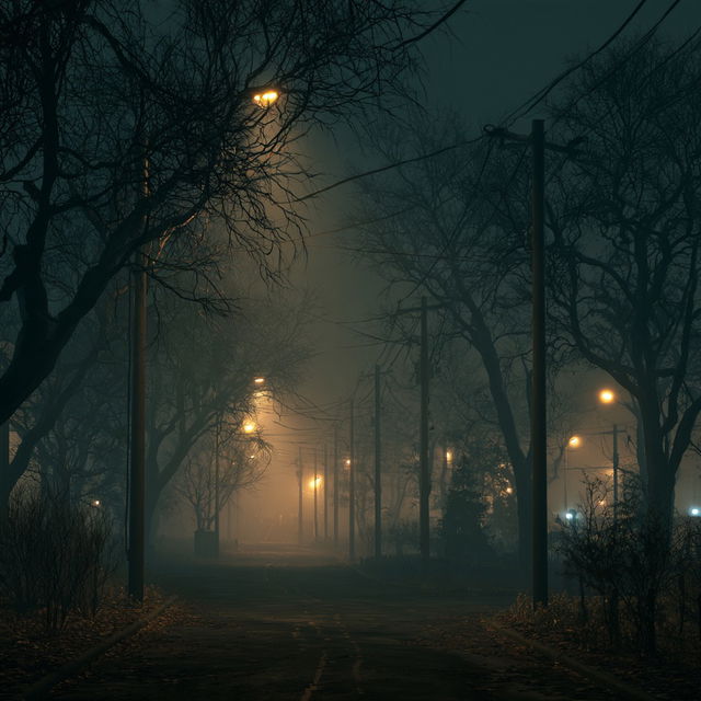 Eerie atmosphere style, Midjourney V8.2, render 3 of 4