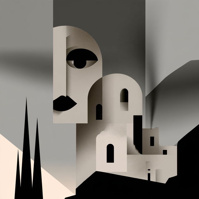 Archiscreen style, Midjourney V8.2, render 4 of 4